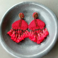 Maxi Aretes Rojos