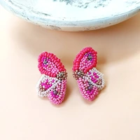 Topitos Alas de Mariposa Rosa