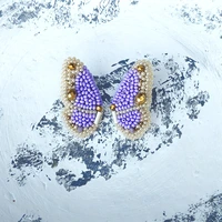 Topitos Alas de Mariposa Lila