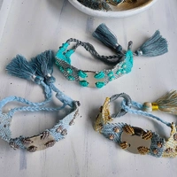 Pulsera en Hilo Button