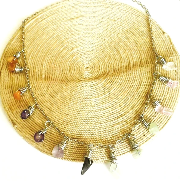 Collar Cuarzos en Colores