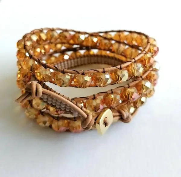 Pulsera Tonos Bronce