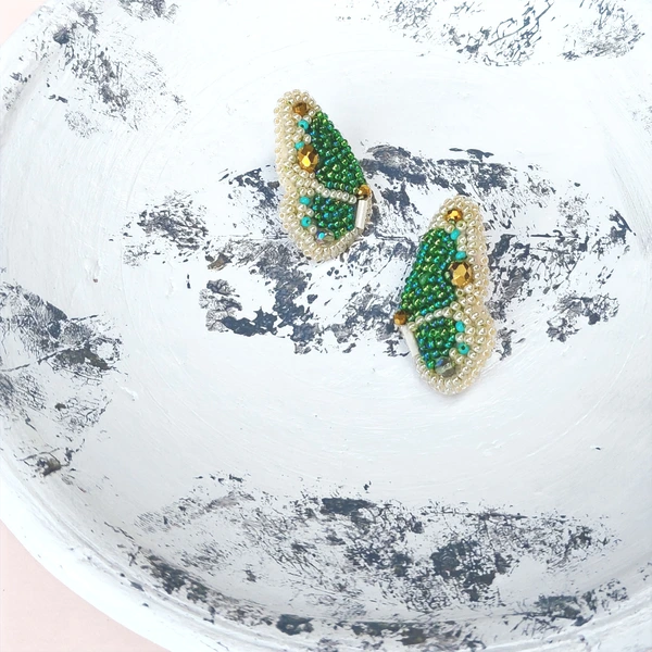 Topitos Alas de Mariposa Verde
