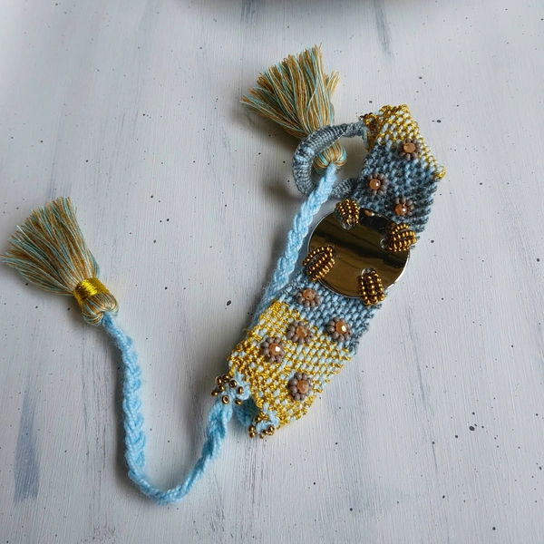 Pulsera en Hilo Button