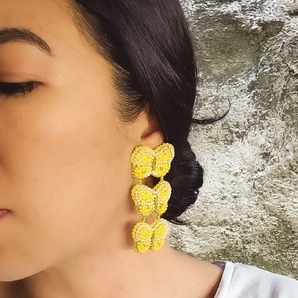 Aretes Mariposas en Macondo